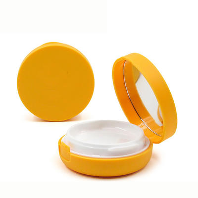 New item cosmetic container air cushion blush compact powder empty case with button and mirror 8G YLB28