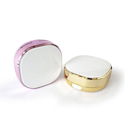 Square cushion foundation compact case 15g luxury bb cushion container with plastic sheet on the top C3308